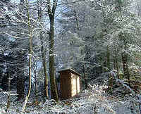 Zelten bei Schnee