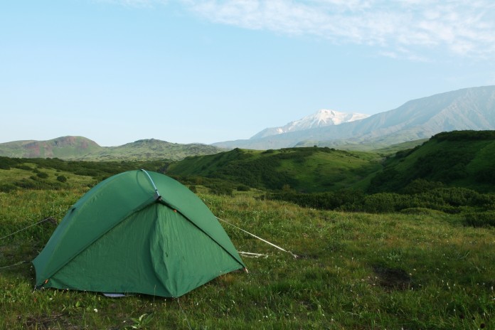 Tent in mountain