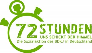 Aktionslogo "Uns schickt der Himmel"