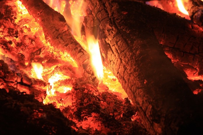 Fire background