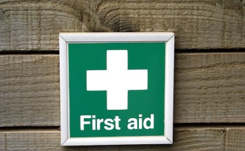 sign. first aid sign