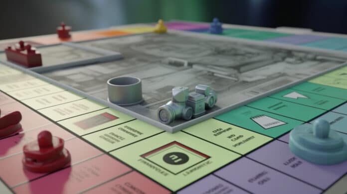Monopoly als Geländespiel