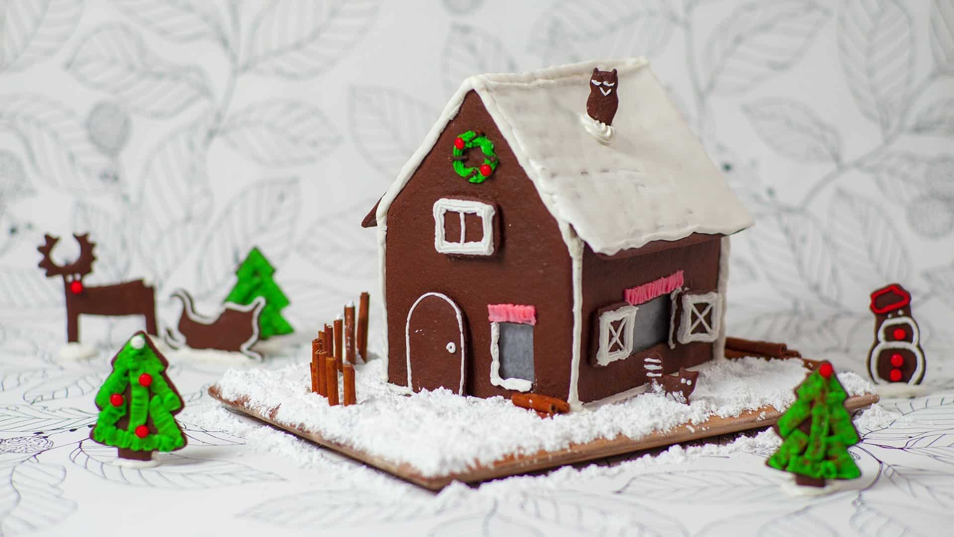Lebkuchenhaus selber machen