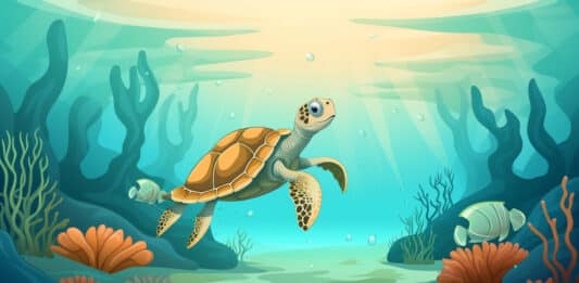 Bewegungsgeschichte für Kinder: Unter Wasser