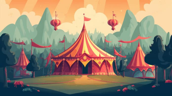 Bewegungsgeschichte für Kinder: Zirkus
