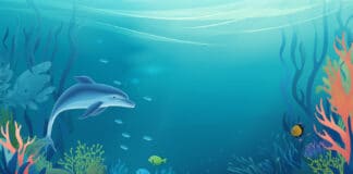 Fantasiereise für Kinder: Schwimmen mit Delfinen