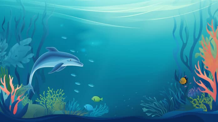 Fantasiereise für Kinder: Schwimmen mit Delfinen