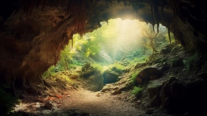 Gruselgeschichte für Kinder: Die geheime Höhle