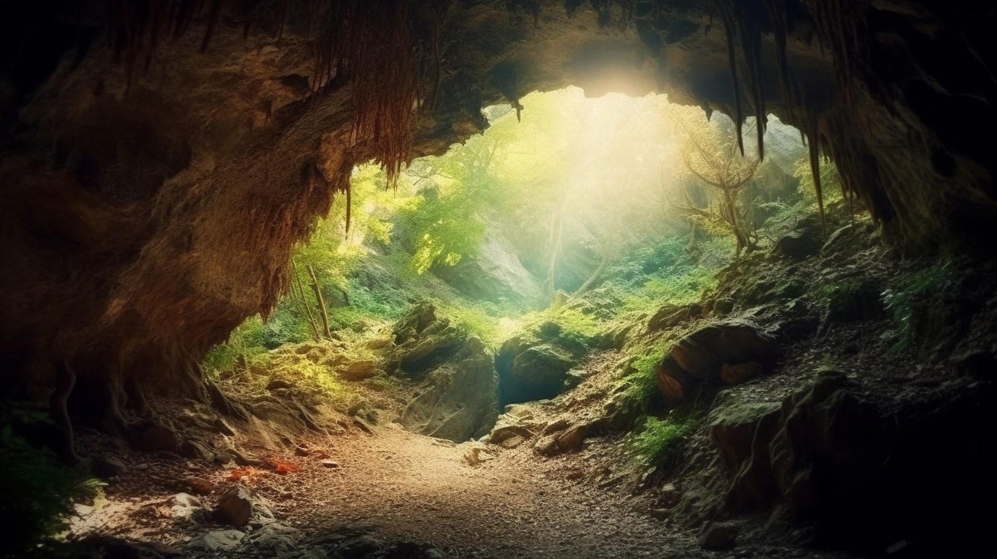 Gruselgeschichte für Kinder: Die geheime Höhle