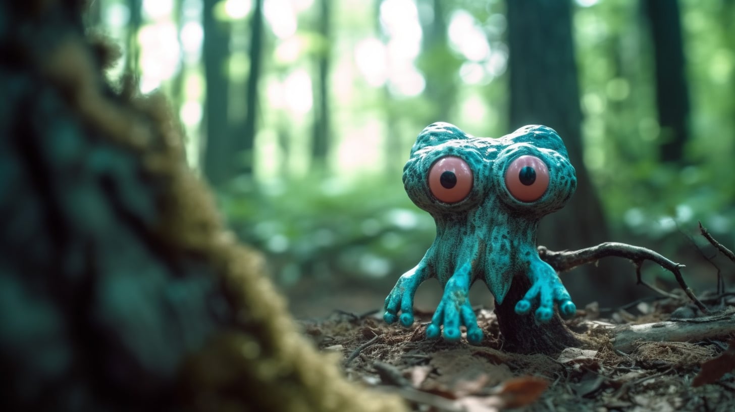 gruselgeschichte: Das Ding aus dem Wald