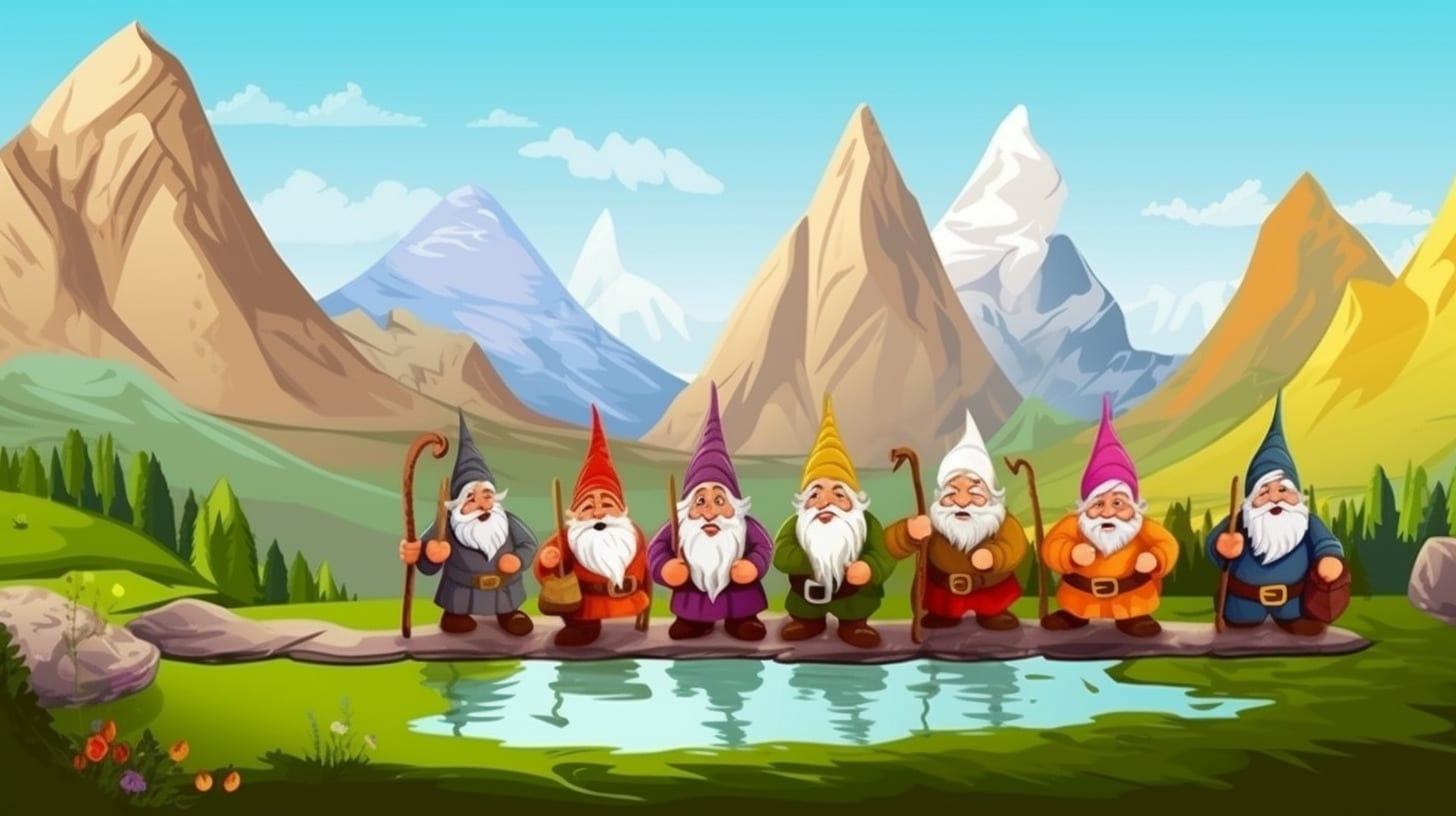 Bewegungsgeschichten für Kinder: 7 Zwerge