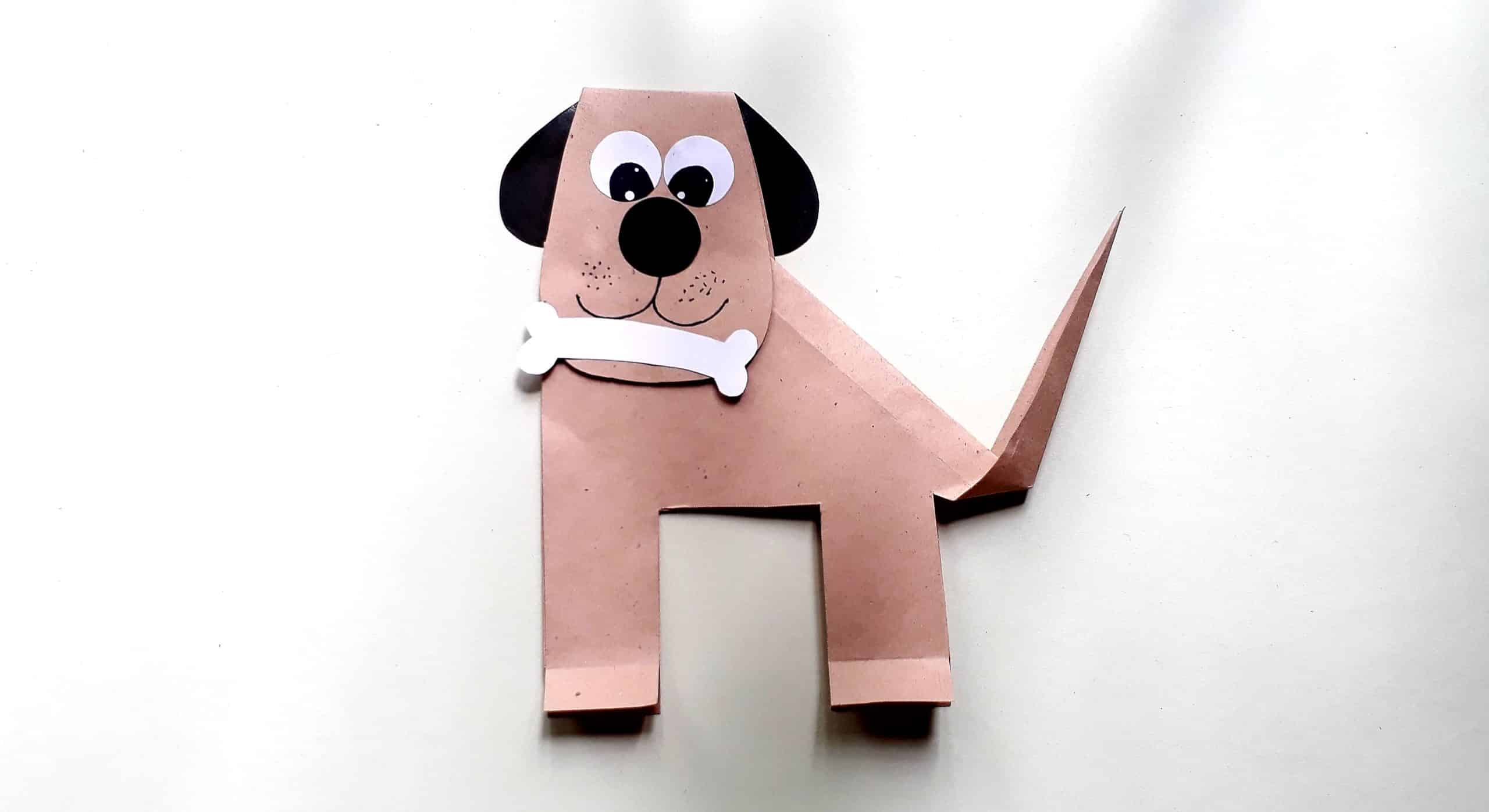 Video einen Hund aus Papier basteln › JugendleiterBlog