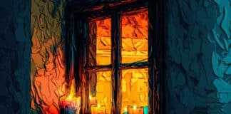 Gute-Nacht-Geschichte für Kinder: Die Kerze im Fenster
