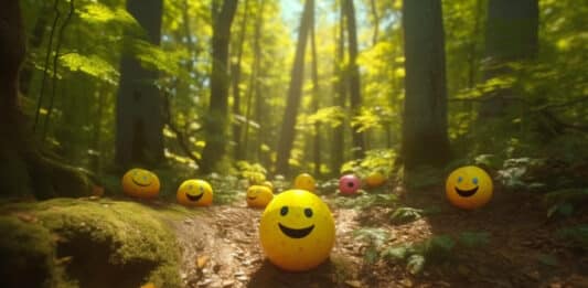 Emoji-Geländespiel
