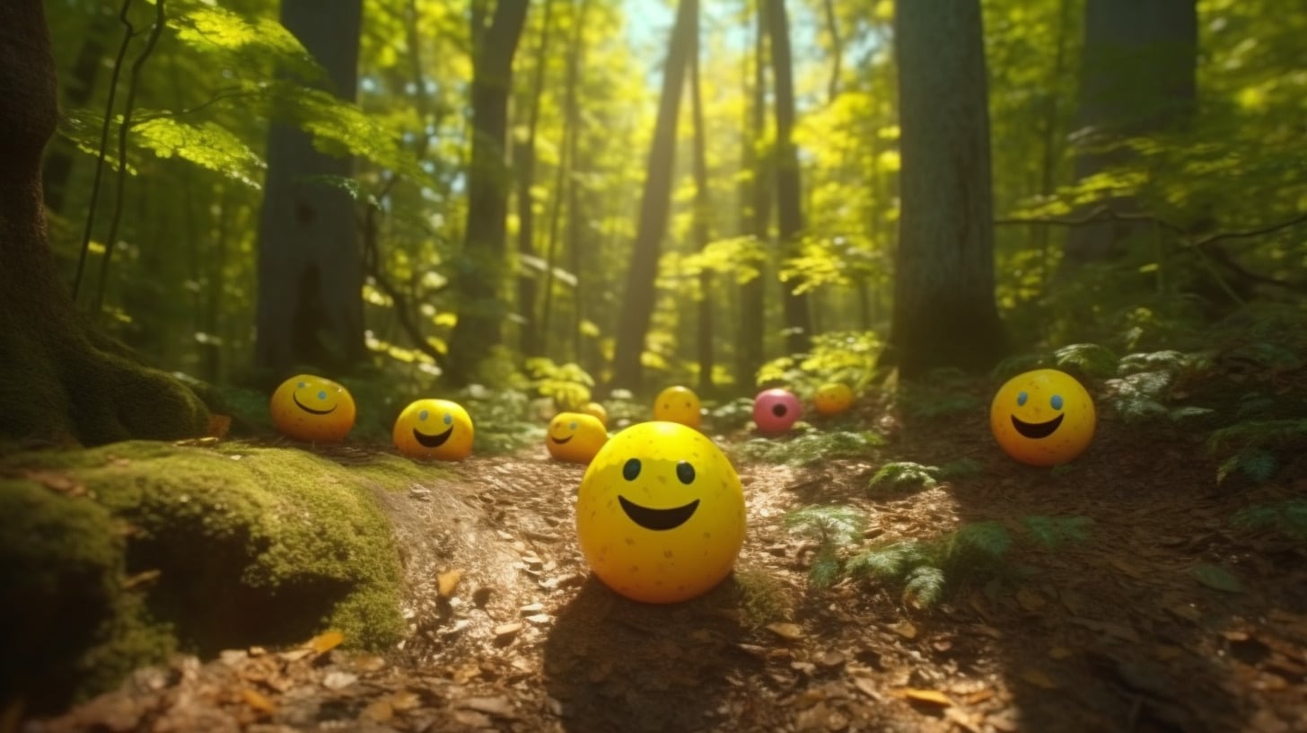 Emoji-Geländespiel