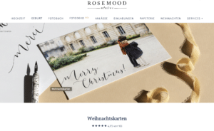 Weihnachtskarten Atelier Rosemood