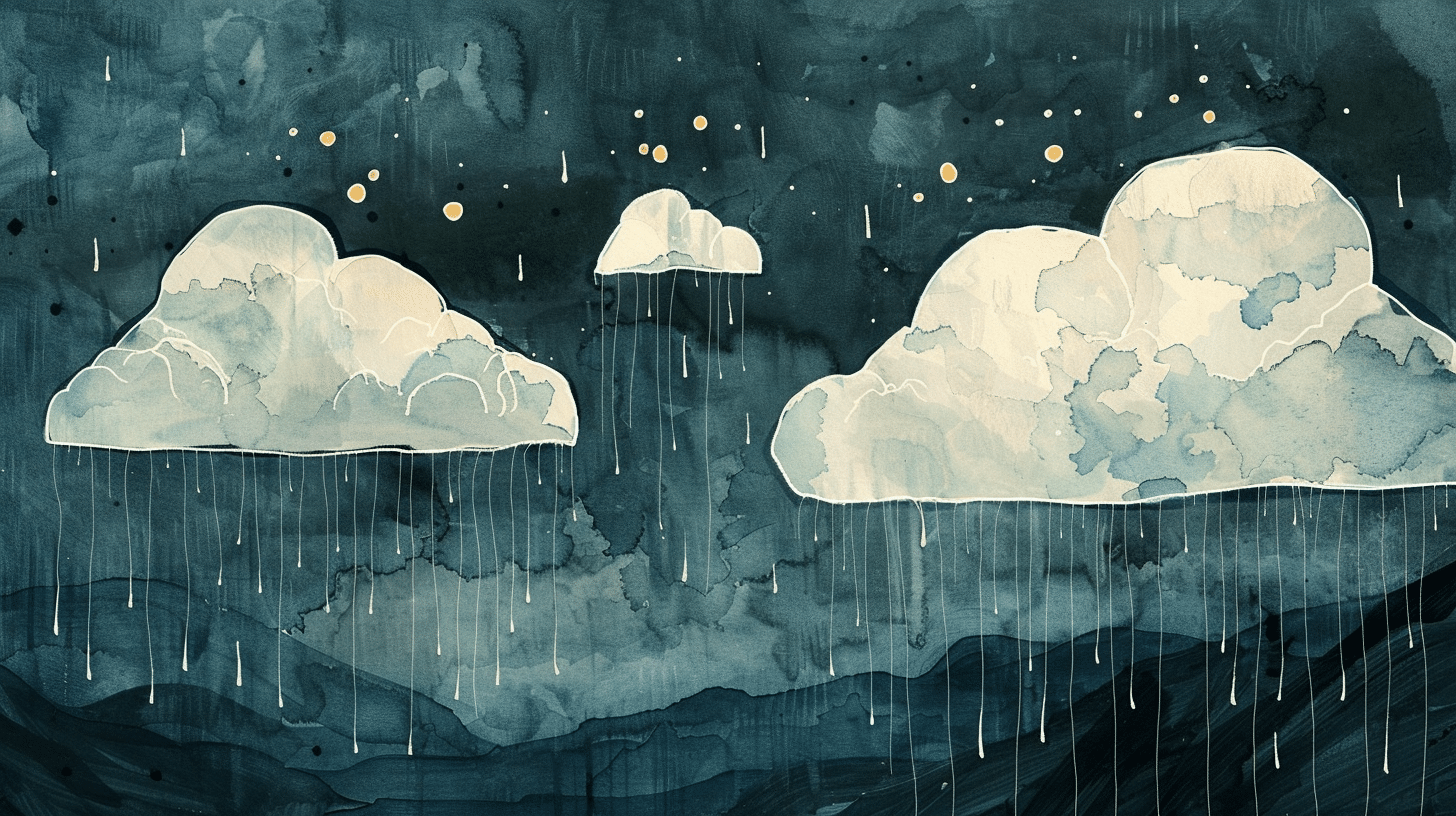 Klanggeschichte für Kinder: Regen & schlechtes Wetter