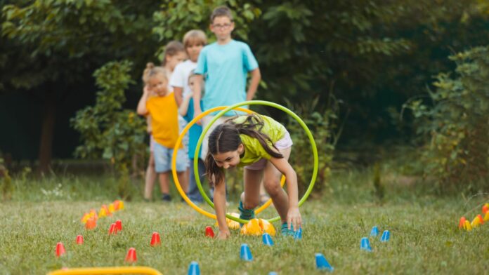 Kinder beim Sport