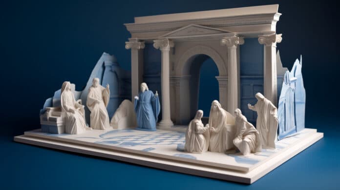 Kinder-Bibel: Jesus im Tempel