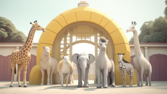 Spielidee: Der Zoo spielt verrückt