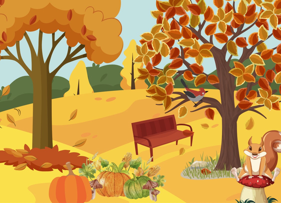 Herbst-Ausmalbilder für Kinder zum Download › Jugendleiter-Blog