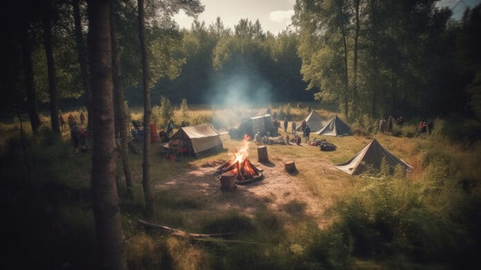1-Minuten Impuls "Der Wandertag" zum Thema Gemeinschaft am Lagerfeuer