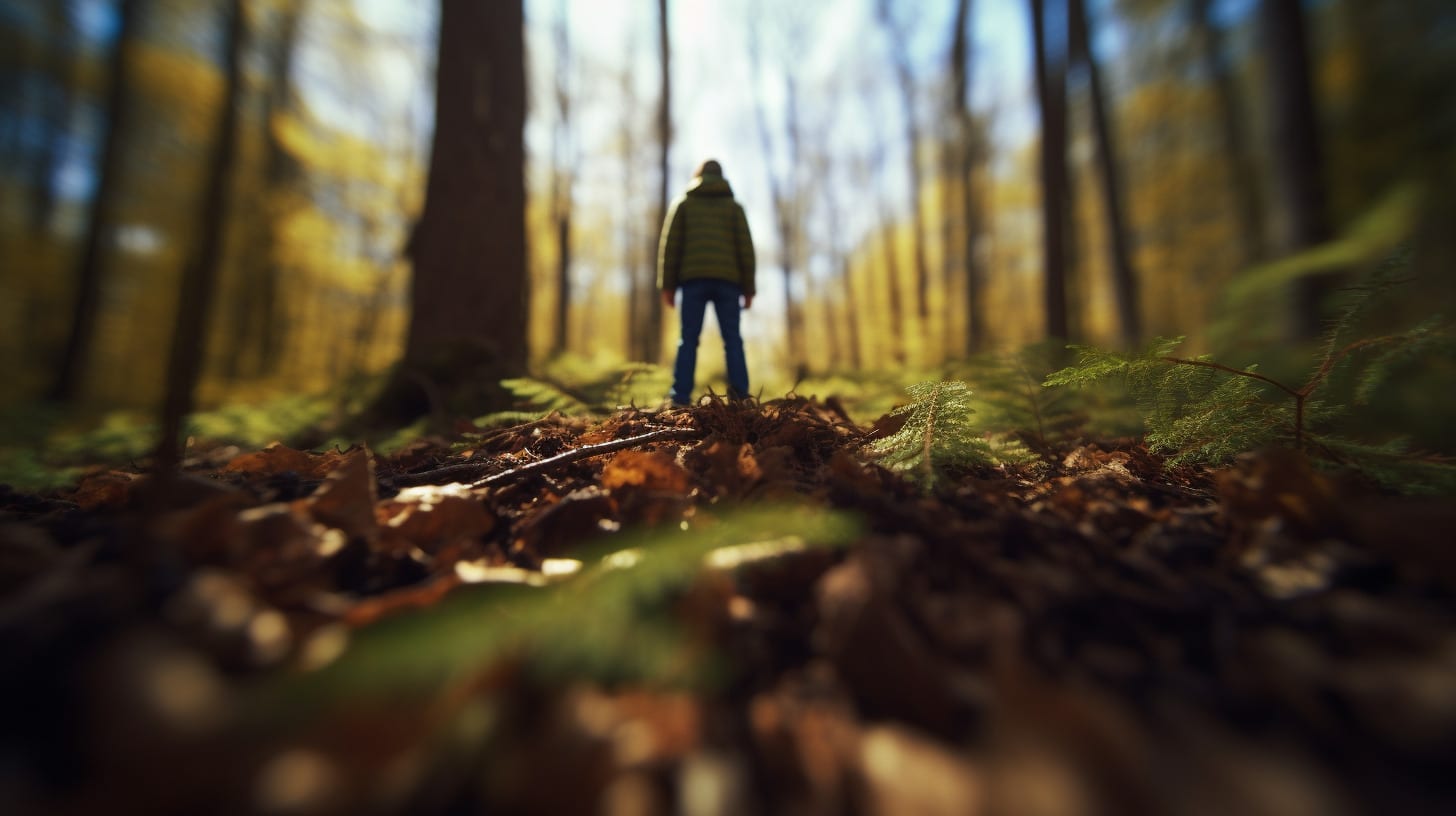 1-Minuten Impuls "Der Waldspaziergang" zum Thema "Ruhe im Alltag finden"