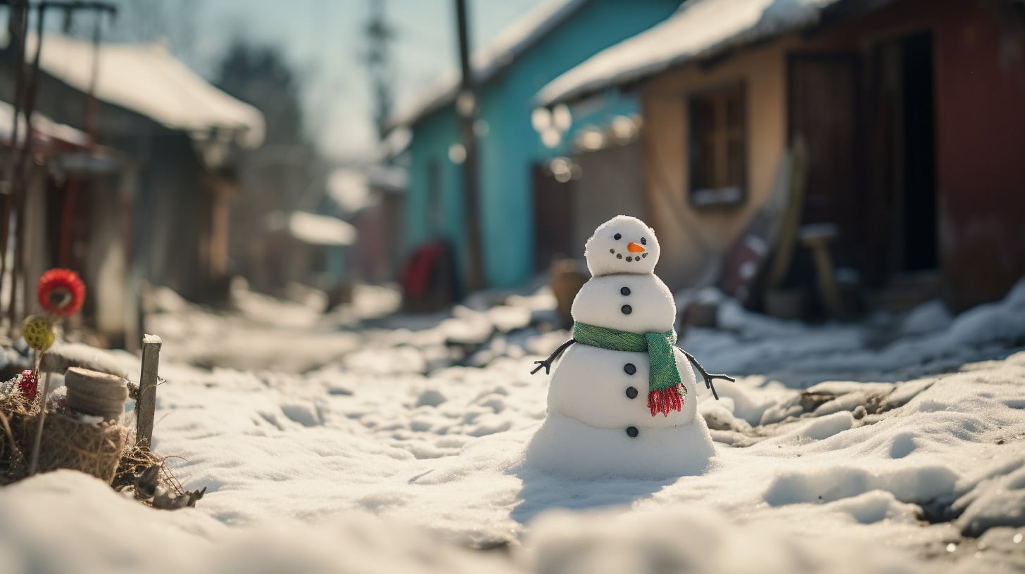 Gruselgeschichte für Kinder: Der kalte Wintertag