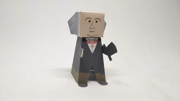 Bastelbogen für Kinder: Johann Wolfgang von Goethe