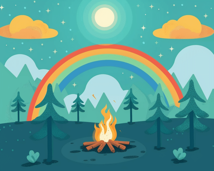 Ferienlager-Tages-Programm: Regenbogen-Tag
