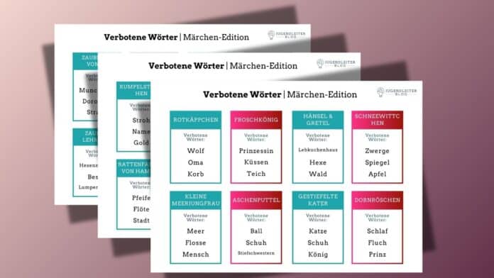 Verbotene Wörter: Märchen-Edition