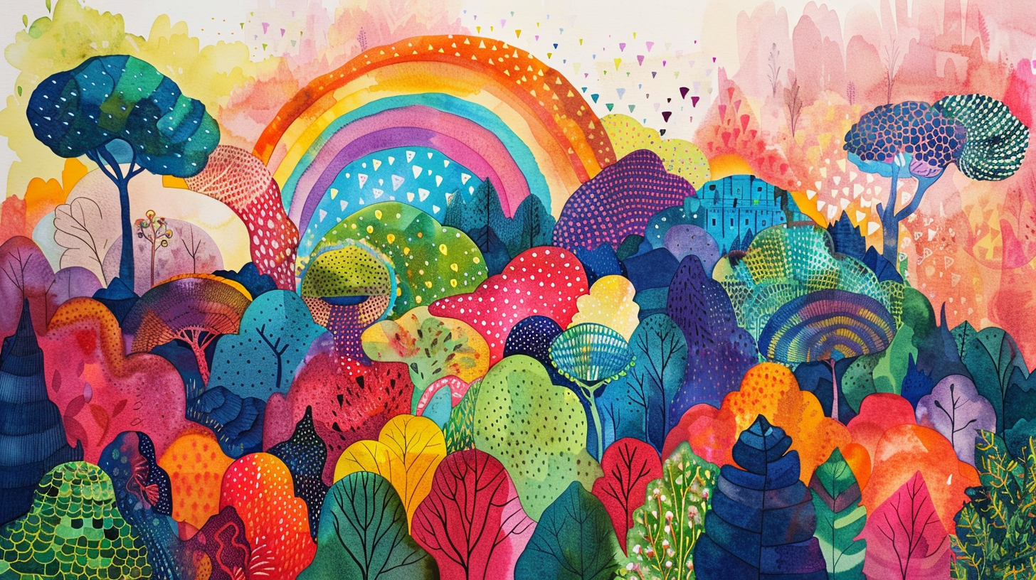 Ferienlager-Andacht: Farbenfreude