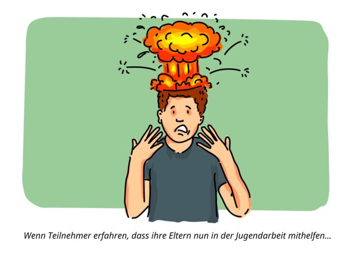 Comic: Eltern in der Jugendarbeit