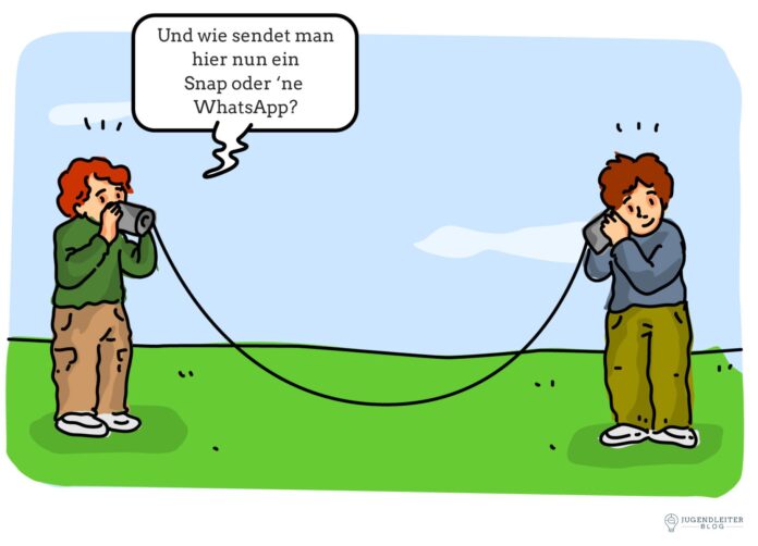 Comic: Moderne Technik?!
