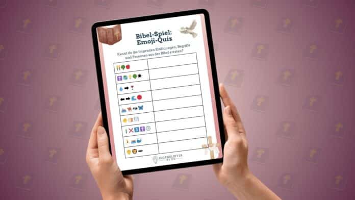 Bibel-Emoji-Rätsel für Kinder (Download)