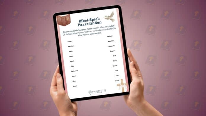 Bibel-Spiel: Paare finden