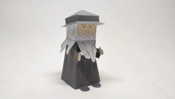 Bastelbogen für Kinder: Leonardo da Vinci