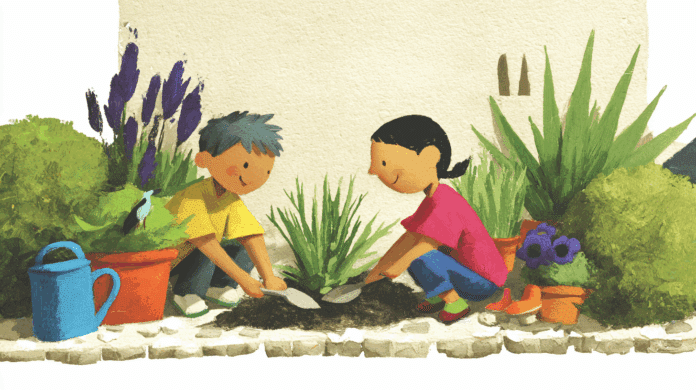 Spielidee: Grow a Garden