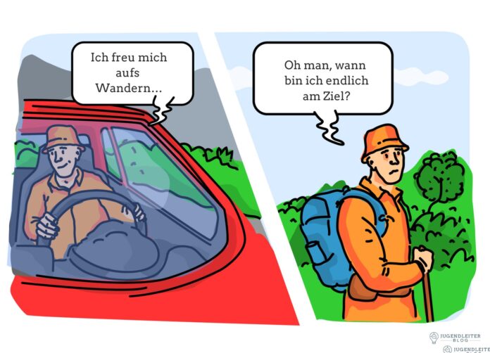 Comic: Lust aufs Wandern