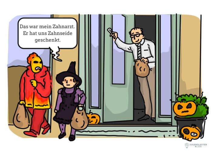Comic: Zahnseide?!