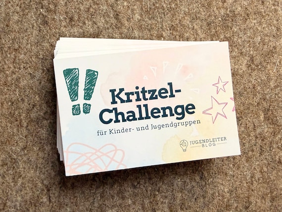 Kritzel-Challenge für Kinder- und Jugendgruppen